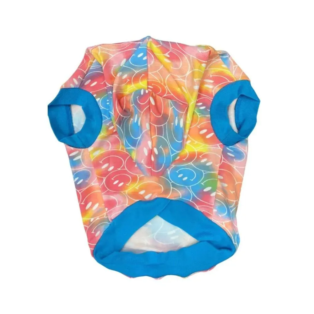 Summer Tie Dye Hoodie Orange