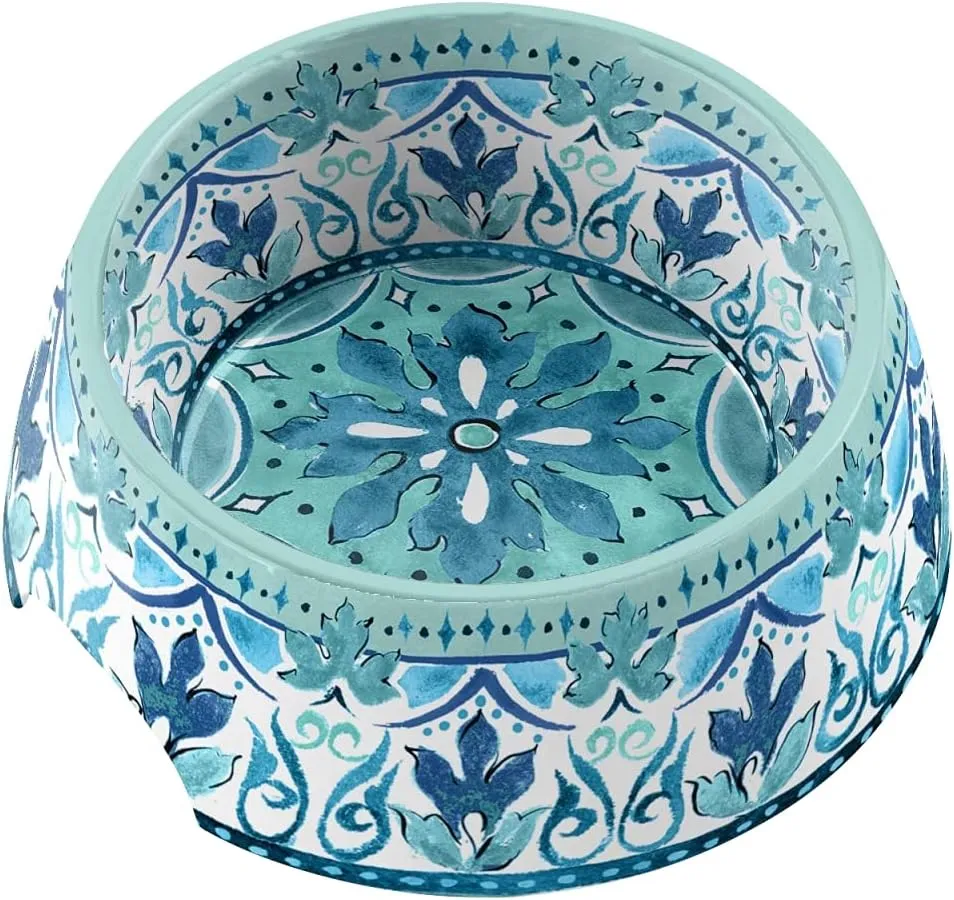 TarHong Gibraltar Double Wall Pet Bowl, Medium, 7.1 x 2.8, 2.5 Cups, Melamine