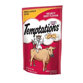 Whiskas Temptations Hearty Beef Cat Treats