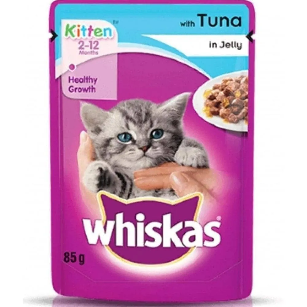 Whiskas Tuna in Jelly Kitten Cat Wet Food