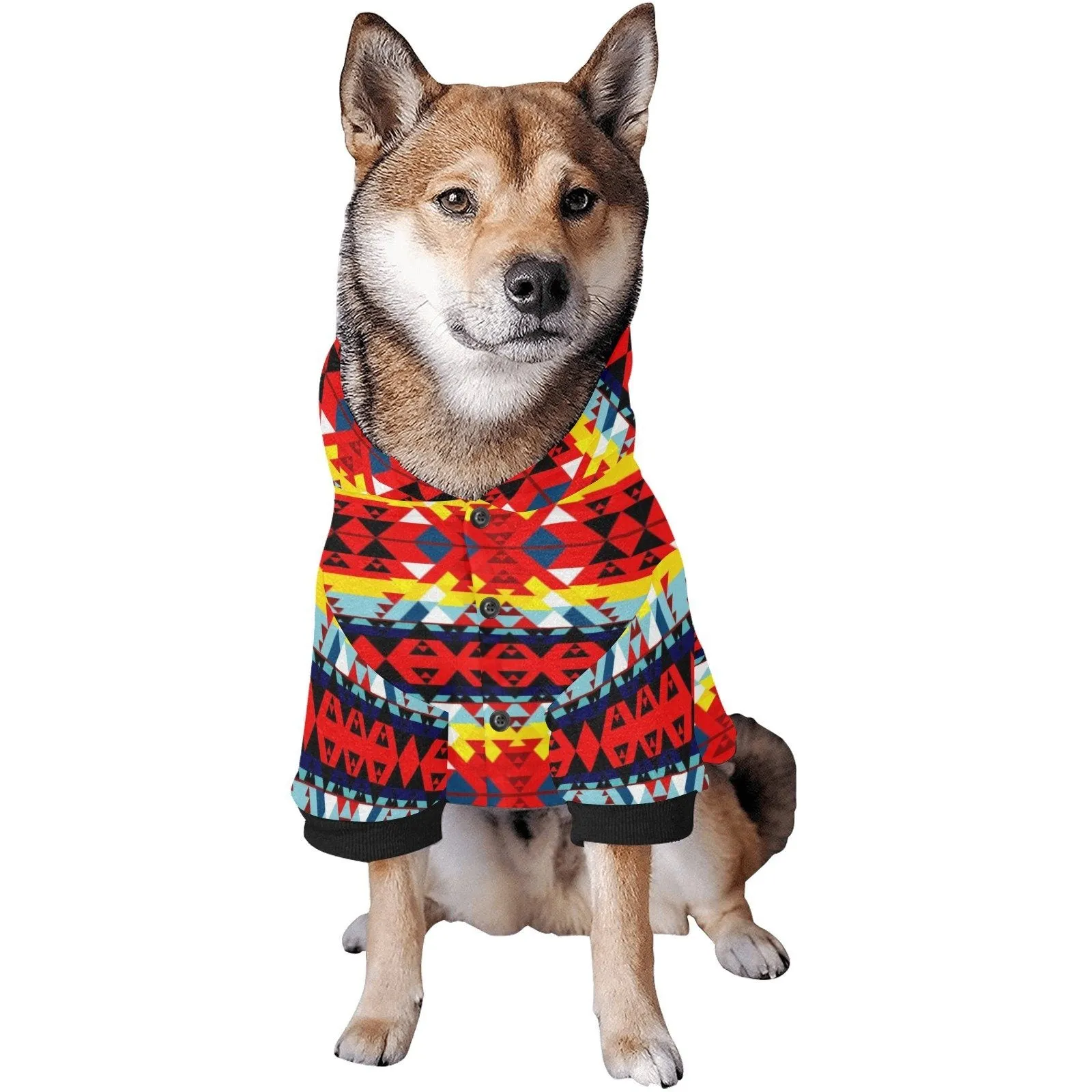 Writing on Stone Enemy Retreat Pet Dog Hoodie