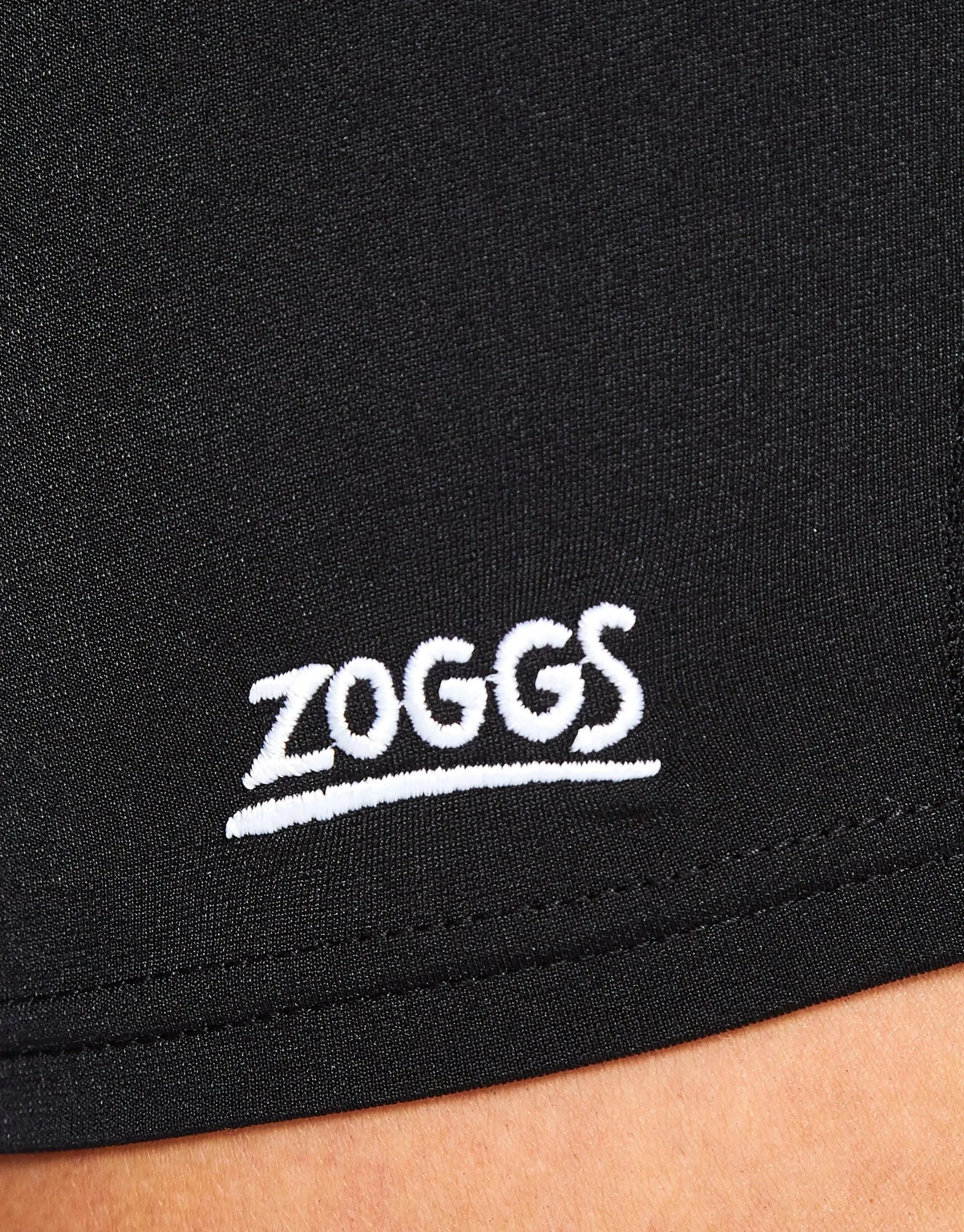 Zoggs Womens Mackenzie Mid-Thigh Shorts - Black