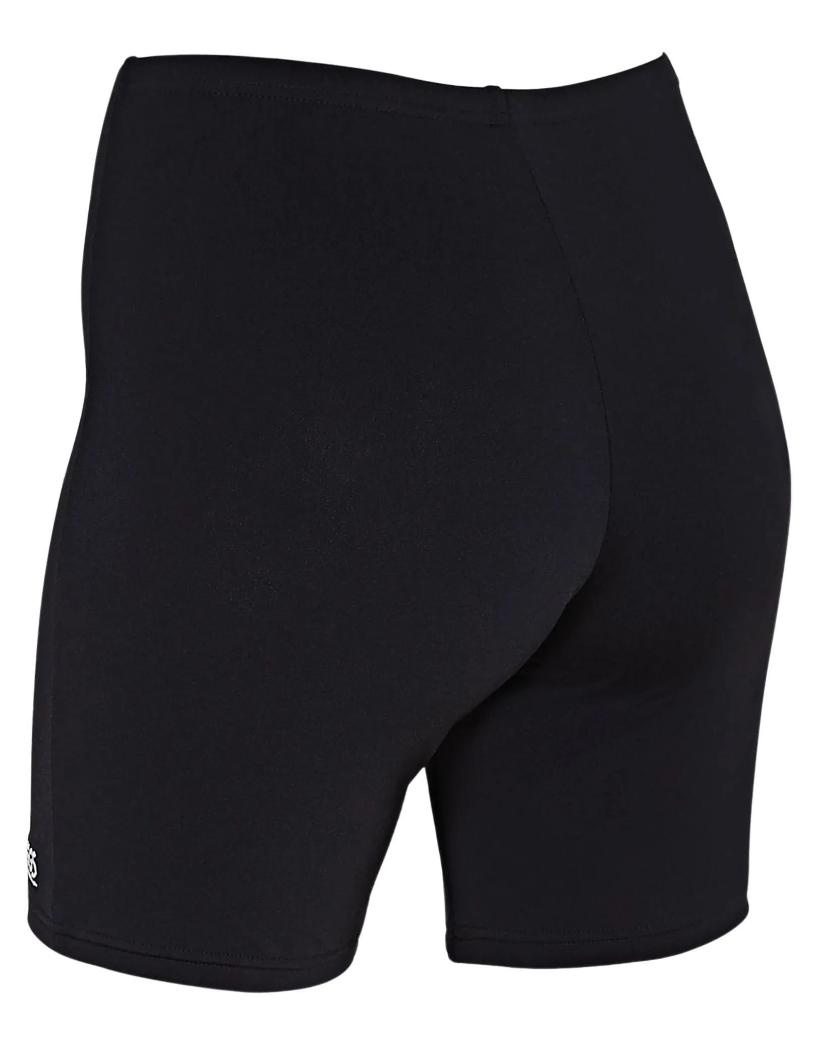 Zoggs Womens Mackenzie Mid-Thigh Shorts - Black